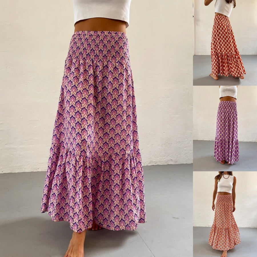 Summer  New Pleated Skirt