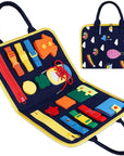 New Busy Book Children's Busy Board Dressing And Buttoning Learning Baby Early Education Preschool Sensory Learning Toy