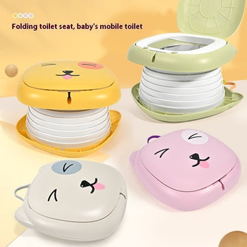 Cartoon Children's Foldable Toilet Mobile