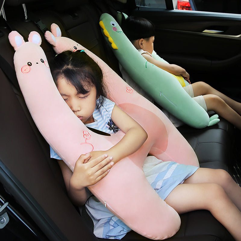 Anti-strangulation Neck Outing Pillow Baby Car Seat Belt Sleeping Artifact