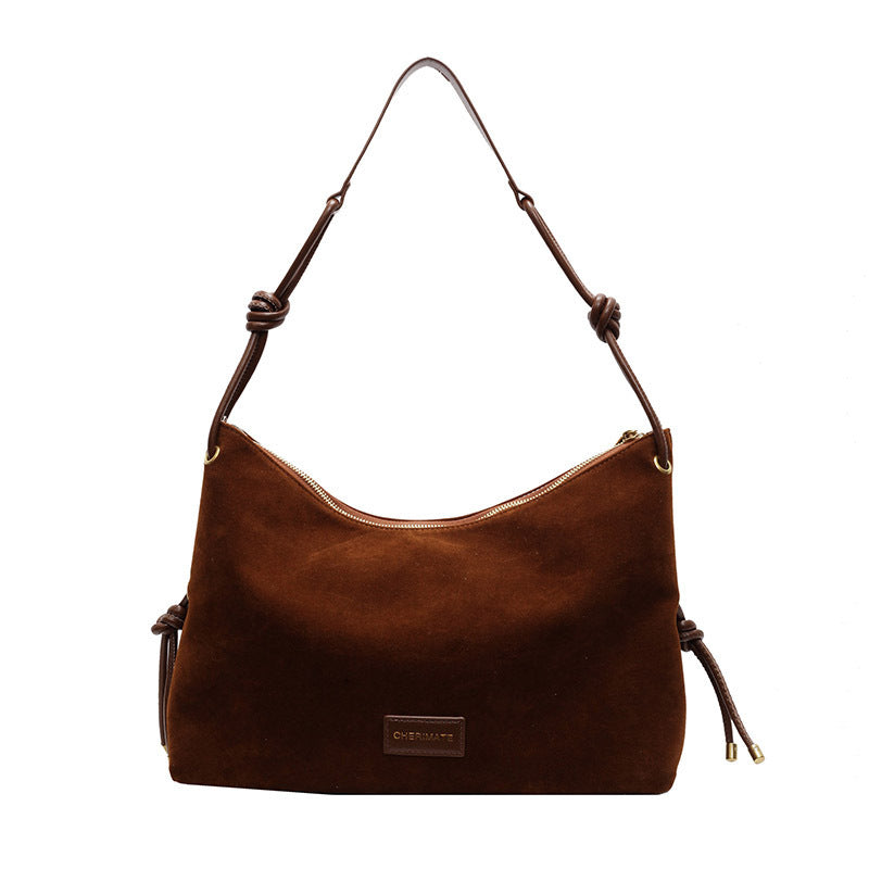 Retro Frosted Leather Bag