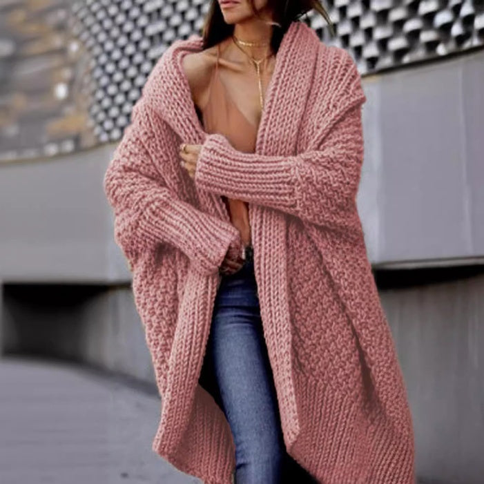 Winter Long Knitted Cardigan