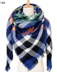 European And American Autumn And Winter Plus-sized Double-sided Qicaigei Scarf Women's Shawl