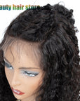 Brazilian Kinky Curly Lace Front Human Hair Wigs