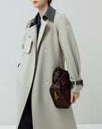 Super Nice Windbreaker Women's New Fall Mid-length Coat