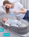 Portable Removable Folding Crib Baby Bed Mammy Bag