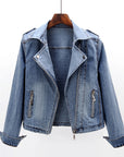 Slim Fit Stretch Denim Jacket