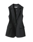 Fashion Blazer Vest For Women's