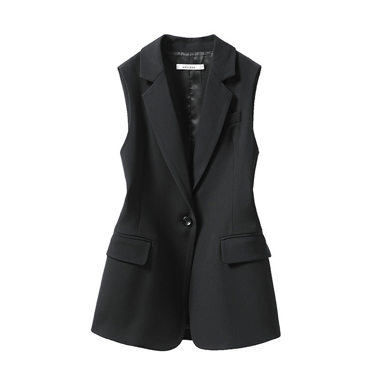 Fashion Blazer Vest For Women's