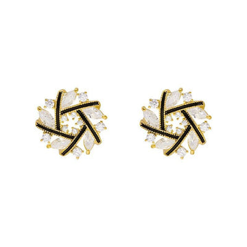 Temperament Net Earrings Female Earrings