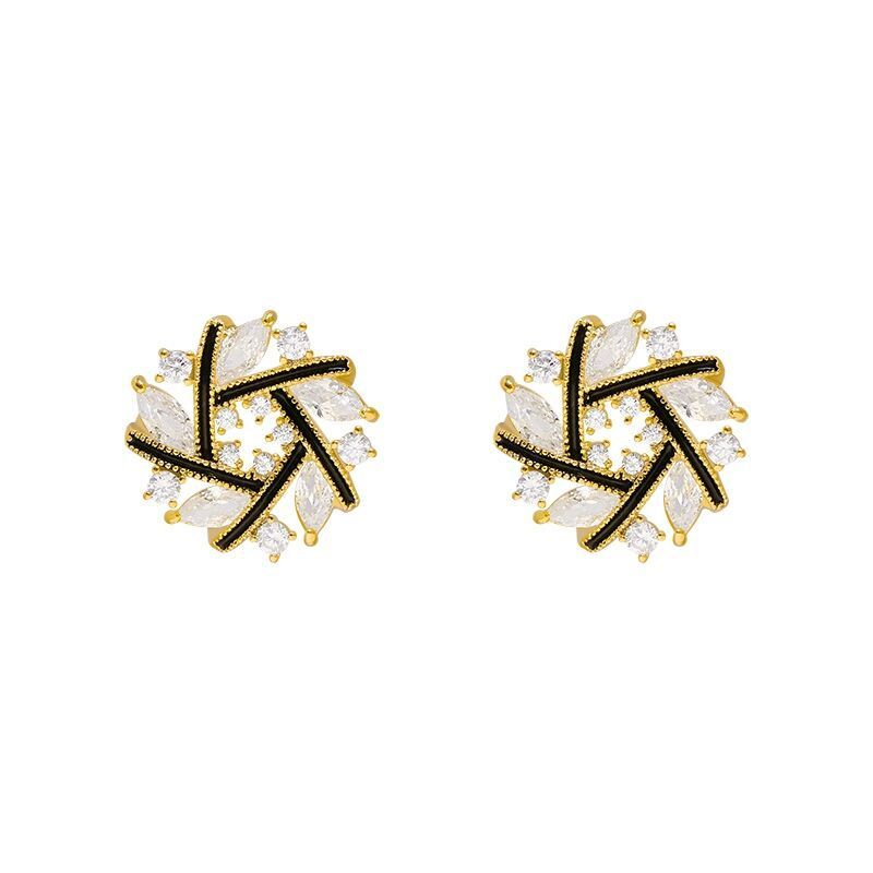 Temperament Net Earrings Female Earrings