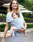 Baby sling solid color baby carrier