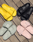 Buckle Slippers Summer Flip-flop Soft Sole Comfortable Sandals Women