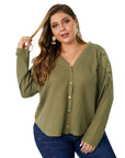 Autumn New Design knitted shirts women blouse big size