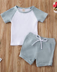 Shirt Shorts 2pcs For Baby Clothes Boy Kids Boys Clothing