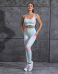 Yoga Suit Women's Seamless Sweat-wicking Exercise