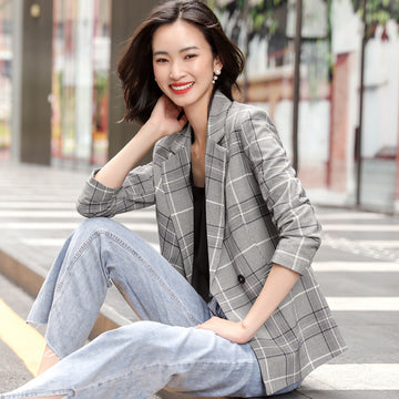 Casual Fashion Suit Jacket Women Casual Slim Small Suit Jacket