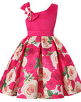 Girls' Dresses Girls' Princess Dresses Digital Print Children's Dresses