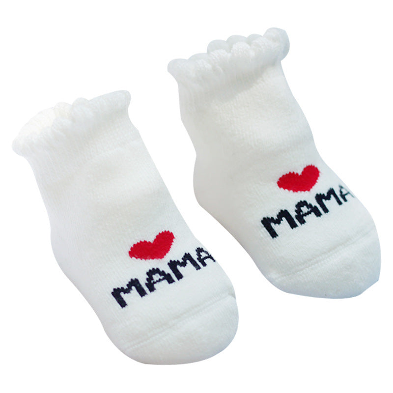 Fashion Baby Thick Warm Towel Socks