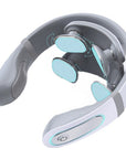 Wireless Electronic Neck Massager 4D Shiatsu Cervical Massager Stiff Neck Massage Health Care Therapy Pulse Pain Relief