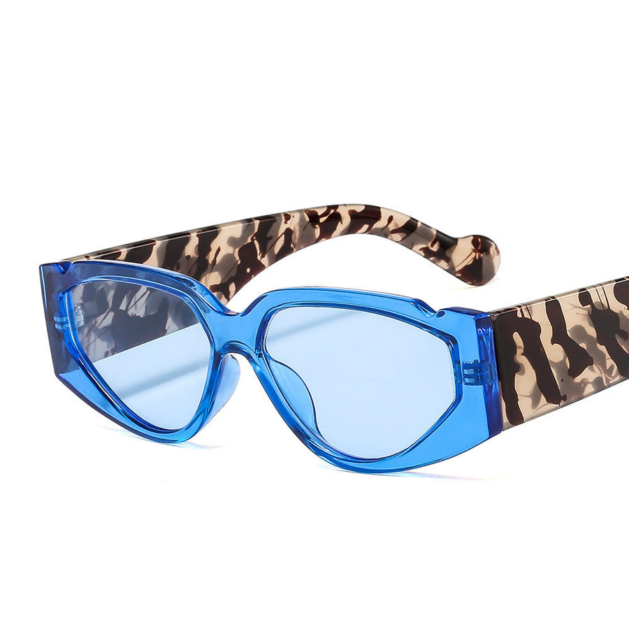 Personality Color Plastic  Sunglasses, Trendy Sunglasses For Men And Women, Cross-Border Sunglasses