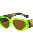 Personality Color Plastic  Sunglasses, Trendy Sunglasses For Men And Women, Cross-Border Sunglasses