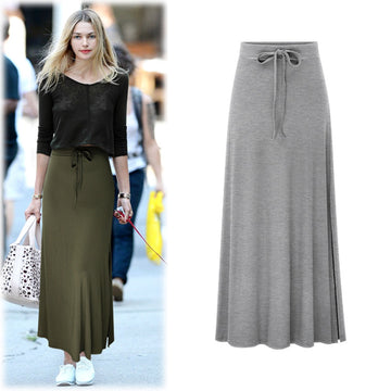 Spring And Summer New Half Length Skirt Women'S High Waist Split Belt One-Step Dress Korean Style Thin Medium Length Skirt With Hip Skirt