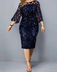 Sequin Plus Size Dress