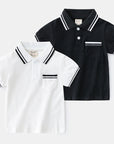 Boys' T-Shirt Summer Polo Shirt