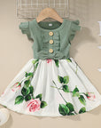 Toddler Kids Baby Girls Clothes Summer Girls Dress