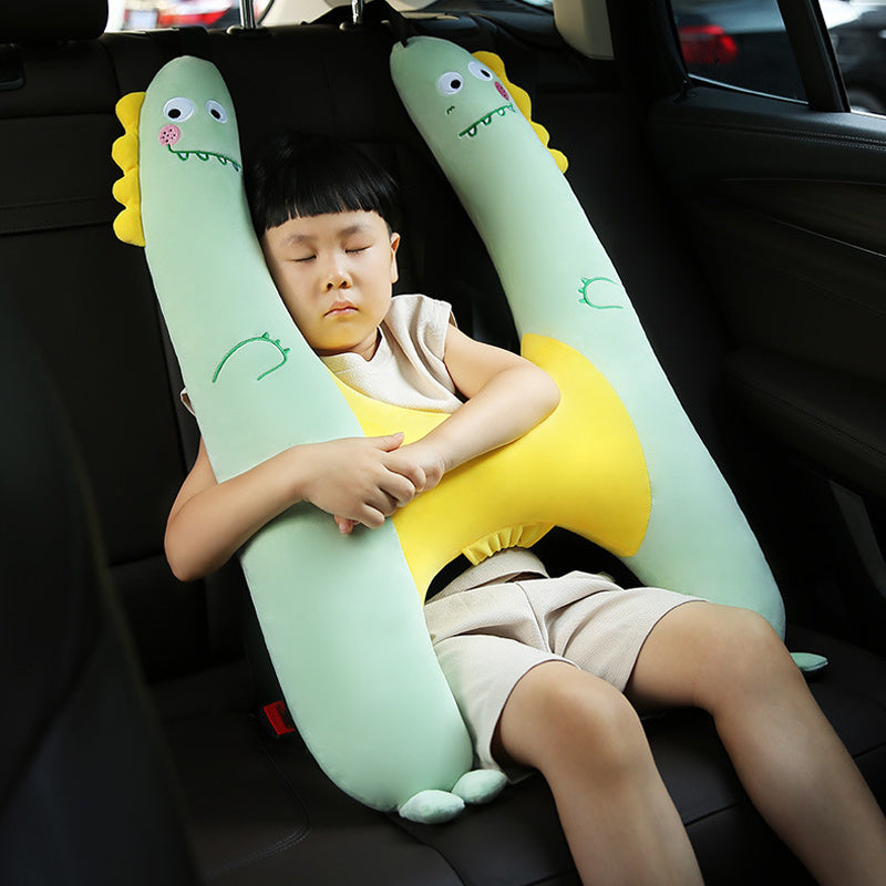 Anti-strangulation Neck Outing Pillow Baby Car Seat Belt Sleeping Artifact