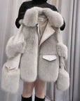 Haining Fur Coat Women's Coat