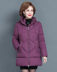 Middle-aged And Elderly Women's Cotton-padded Coat