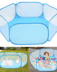 Baby Play Tent Toys Foldable Tent For Children's Ocean Balls Play Pool Outdoor House Crawling Game Pool for Kids Ball Pit Tent