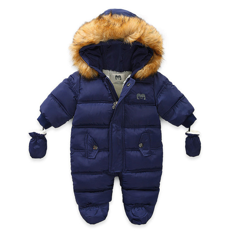 Kids Winter Jumpsuits with Glove