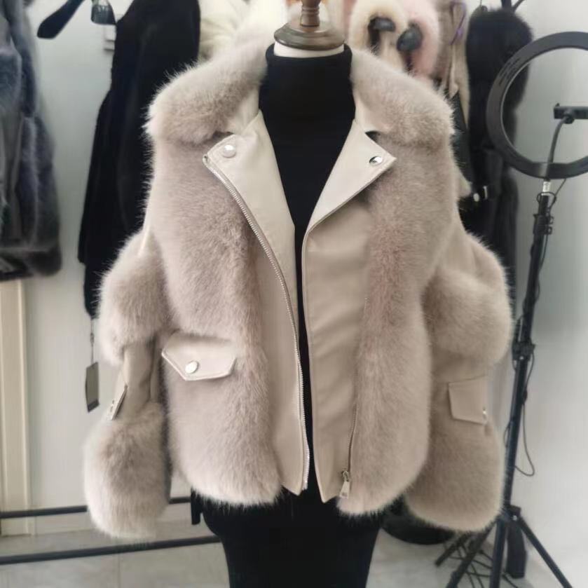 Haining Fur Coat Women's Coat