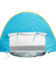 Baby Beach Tent Kids Outdoor Camping Easy Fold Up Waterproof  Up Sun Awning Tent UV-protecting