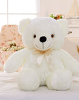 Creative Light Up LED Teddy Bear Stuffed Animals Plush Toy Colorful Glowing Christmas Gift For Kids Pillow