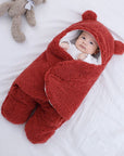 Baby Sleeping Bag Envelope for Newborn Baby Winter Swaddle Blanket