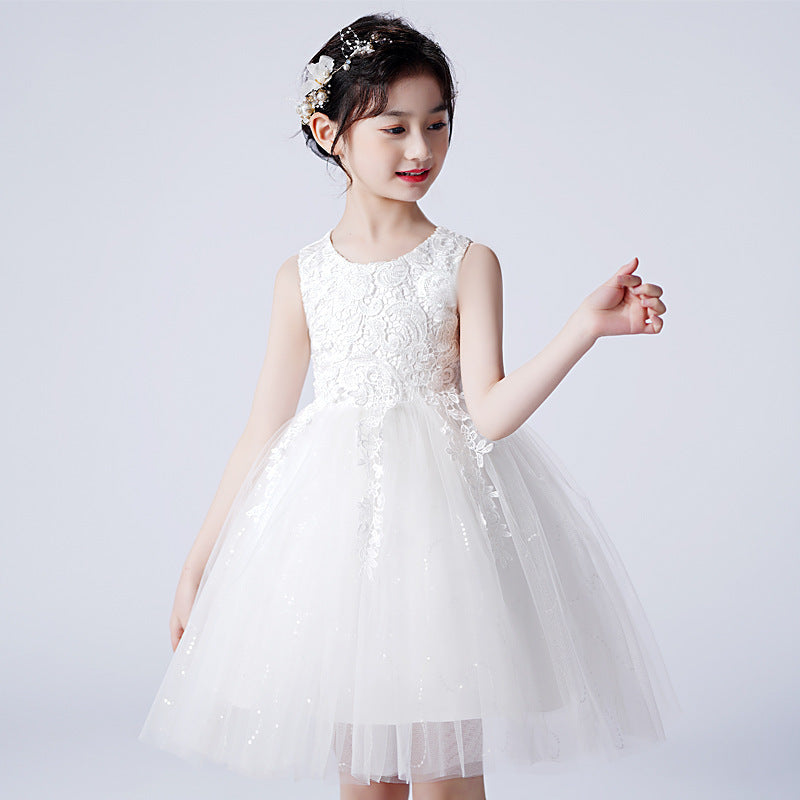 Children's Mesh Summer Dress