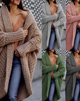 Winter Long Knitted Cardigan