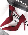 Women's Low-cut Pointed-toe Side Hollow-out Shoes