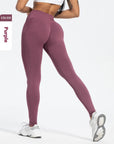 European And American Sports Seamless Hip Raise Yoga Pants Women