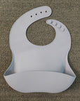 Soft Waterproof Silicone Baby Bib with Food Catcher, Baby Silicone Bib