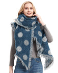 Autumn And Winter Thickened Scarf