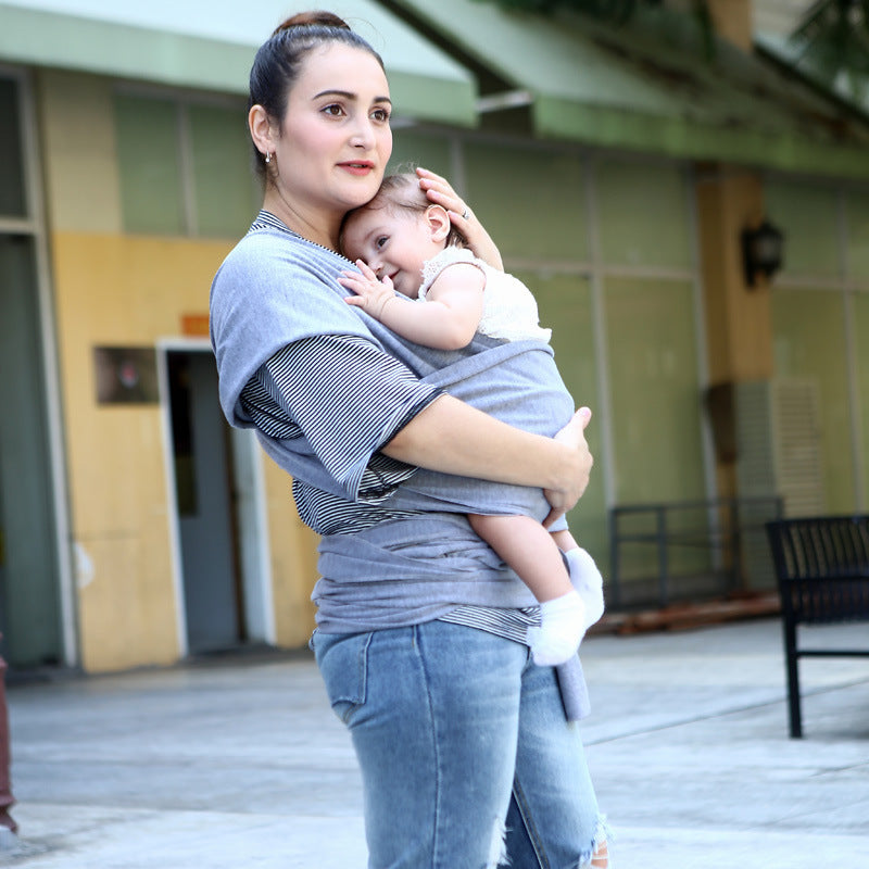 Baby sling solid color baby carrier