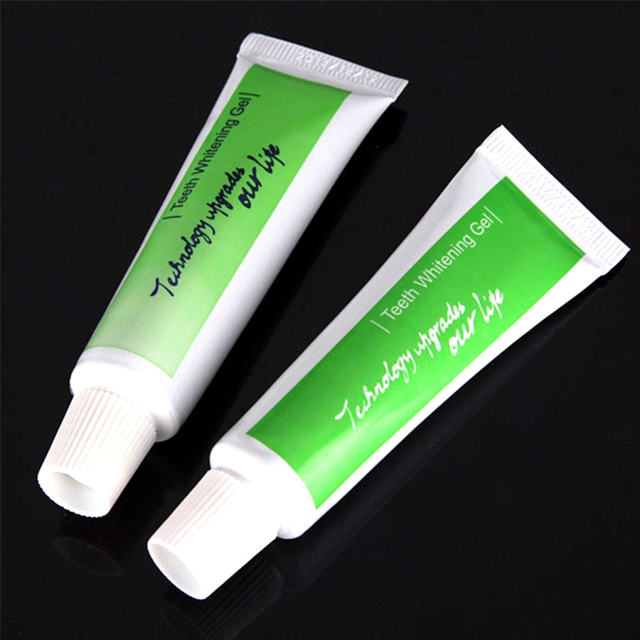 Oral Gel Teeth Whitening Whitener Dental Bleaching LED