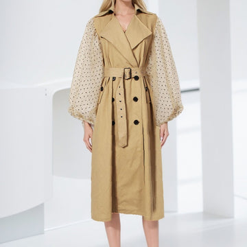 Coat And Trench Coat Women's Mid-length