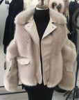 Haining Fur Coat Women's Coat