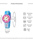 Children's Silicone Cartoon Transparent Cute Fashion Watch